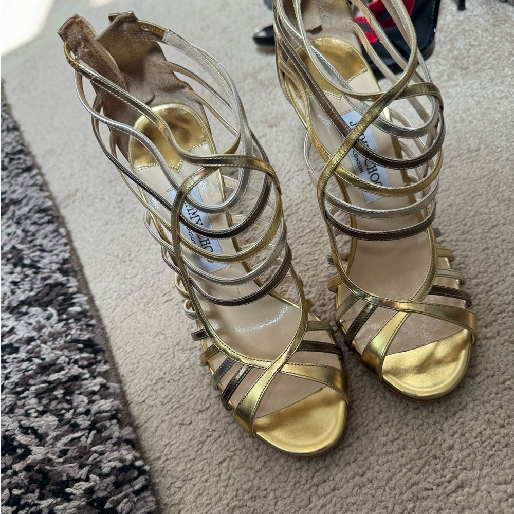Authentic Jimmy Choo Sandals 37.5